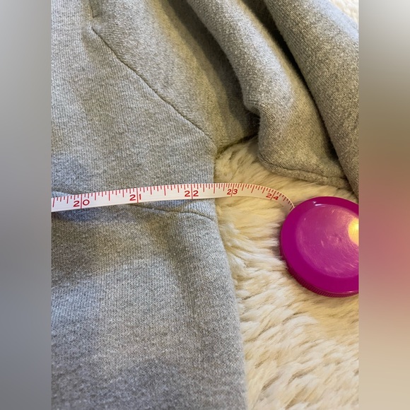 Lunya Cozy Cotton Silk Button Front Cardigan Mellow Grey Heather. Size XS/S - Picture 7 of 12